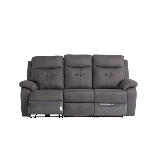 Genuine Leather 3 Seater Reclining Sofa
