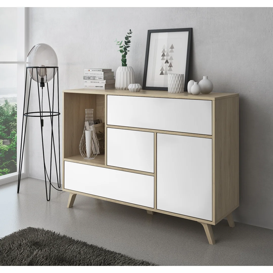 120Cm Wide 3 Drawer Sideboard