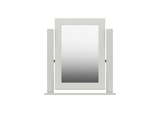 London Bedrooms - Fenchurch Dressing Table Mirror - White