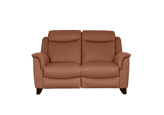 Parker Knoll - Manhattan 2 Seater Leather Power Recliner Sofa - Brown