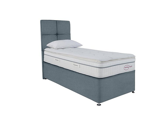 Sleepeezee - Memory Touch 2800 Divan Set - Single - Blue