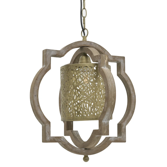 Partain 1 - Light Single Geometric Pendant