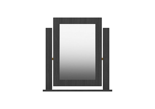 London Bedrooms - Fenchurch Dressing Table Mirror - Black