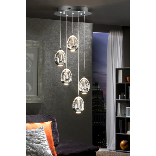 Neher 5 - Light Cluster LED Pendant