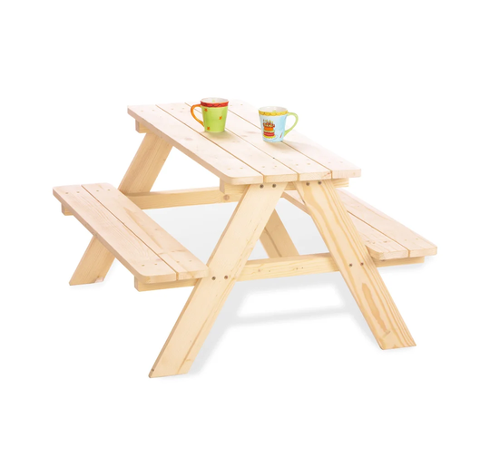 Relax Nicki Table with Attached Benches