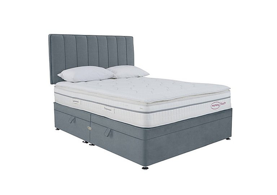Sleepeezee - Memory Touch 2200 Side-lift Ottoman Divan Set - Super King