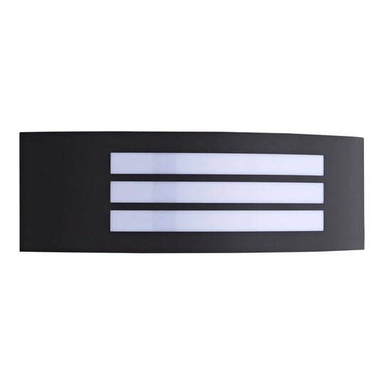 Singson Modern Curved Garden Patio Porch Door LED Outdoor Bulkhead Light