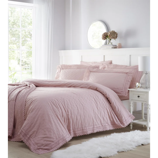 Pink 180 TC Duvet Cover Set