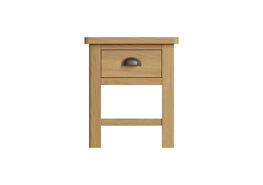Carson Oak Lamp Table