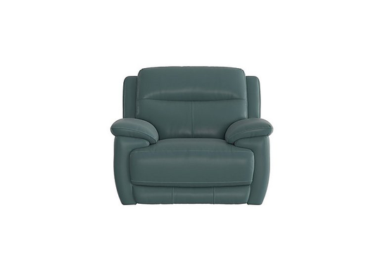 Touch Leather Armchair - Green- World of Leather