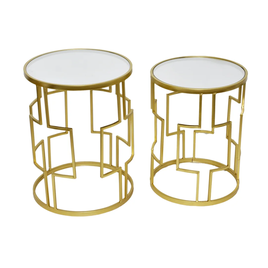 Vanita Circle 2 Piece Nest of Tables