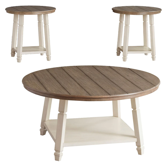 Slaven 3 Piece Coffee Table Set