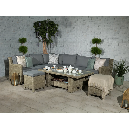 Sudduth 8 Seater Rattan Corner Sofa Set