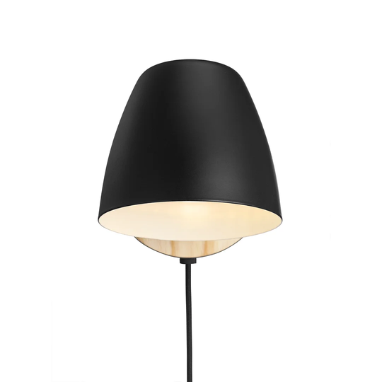 Wiley 1 - Light Black Wall Spotlight