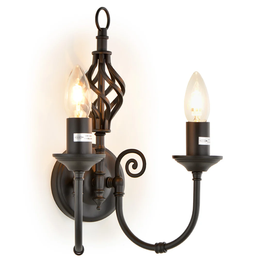 Girdler 2-Light Candle Wall Light