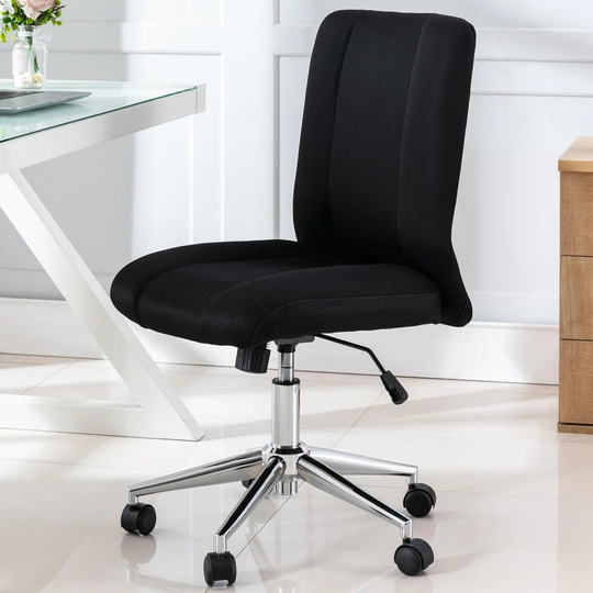 Nylon Mesh Office Chair Swivel Chair Desk Chair(Black)