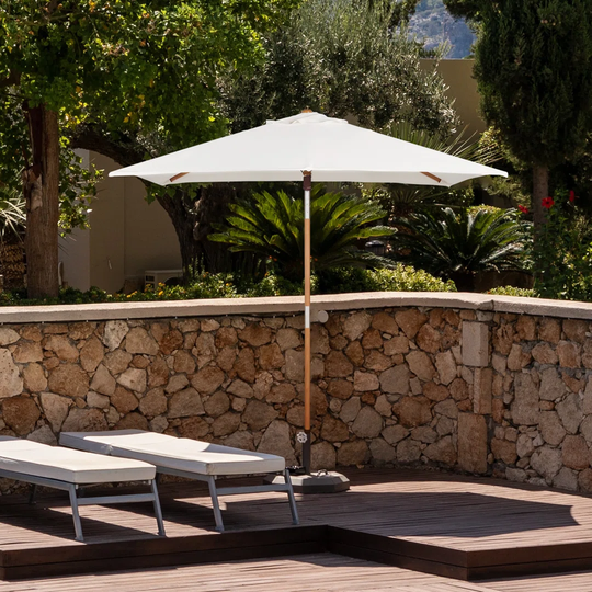 Dominguez 2m x 1.5m Rectangular Traditional Parasol