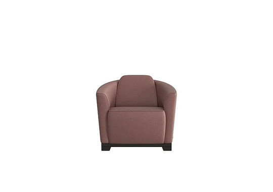 Nicoletti - Ketty Leather Accent Chair - Pink