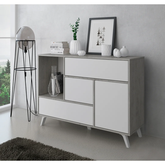 Powhattan 120 Cm Wide 3 Drawer Sideboard
