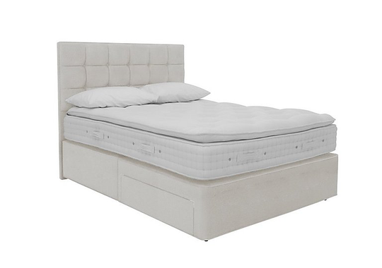Hypnos - Bespoke Luxury Divan Set - King Size - Cream
