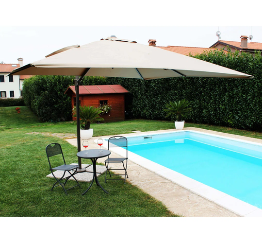 Arshpreet 3m Square Cantilever Parasol
