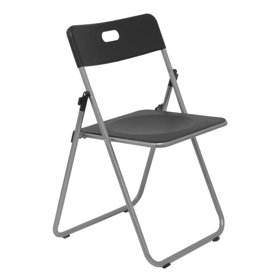 Motilleja Metal Folding Chair