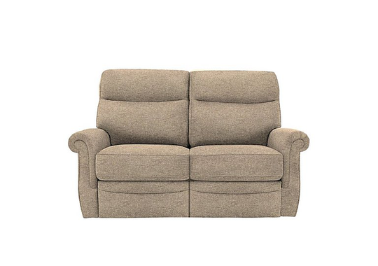 G Plan - Avon 2 Seater Fabric Manual Recliner Sofa - Beige
