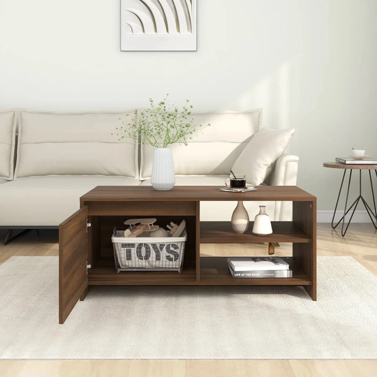 Ebern Designs Coffee Table Grey Sonoma 102X50x45 Cm Engineered Wood