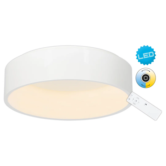 Persephone 1 Light LED Semi Flush Ceiling Light
