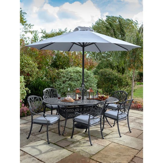 Amalfi 6 Seat Oval Set