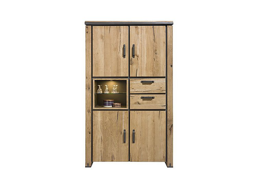 Habufa - Baltimore Display Cabinet - Brown