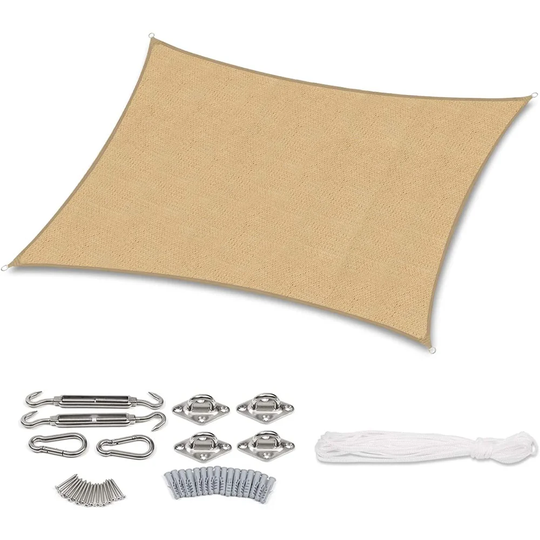 Dia 3m x 2m Rectangular Shade Sail