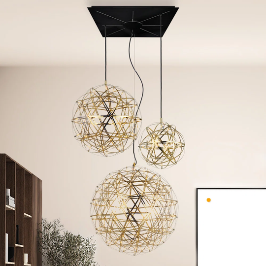 Aera 3 - Light Unique/Stament Geometric LED Pendant