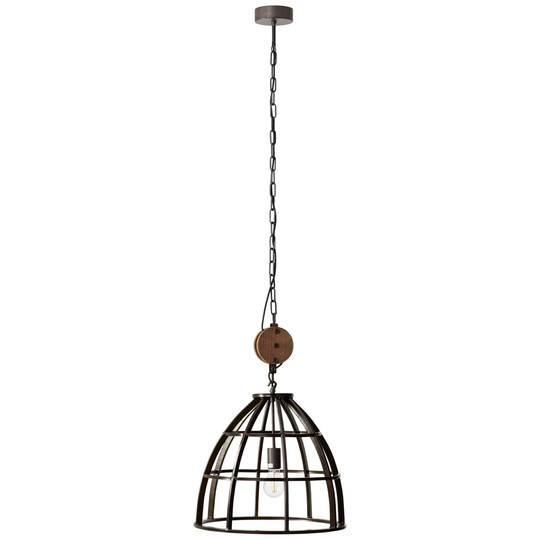 Pendant light 47cm black antique