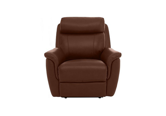 Orlando Leather Chair - Brown