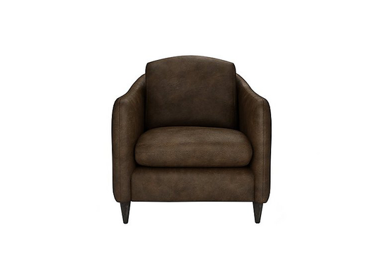 The Lounge Co. - Lorrie George Leather Armchair - Brown