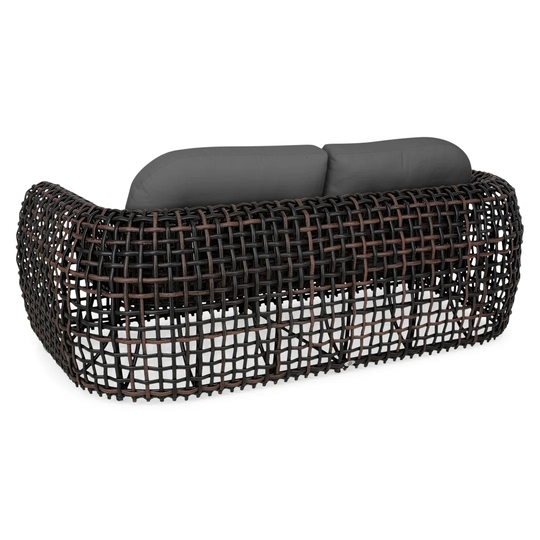 3 Seater Sofa Dinasty L.207 L.105 H.69 Black/Grey