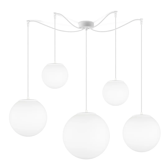 Tsuki 5 -Light Globe Pendant