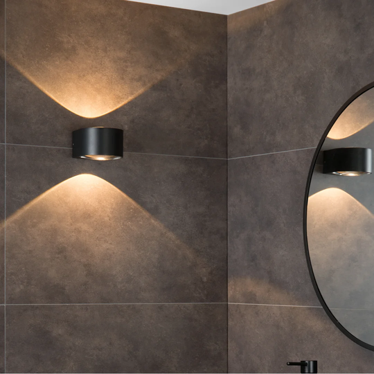 Rayen 1-Light LED Black Wall Light