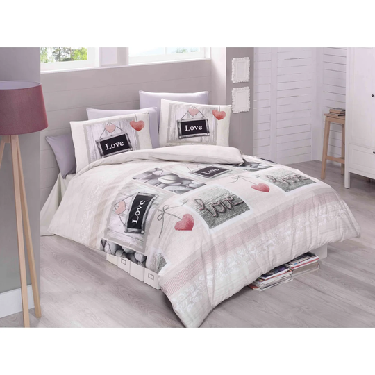Spiva Black/White/Grey Duvet Cover Set