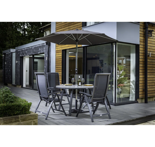 Vienna Reclining 4 Seat Round Set