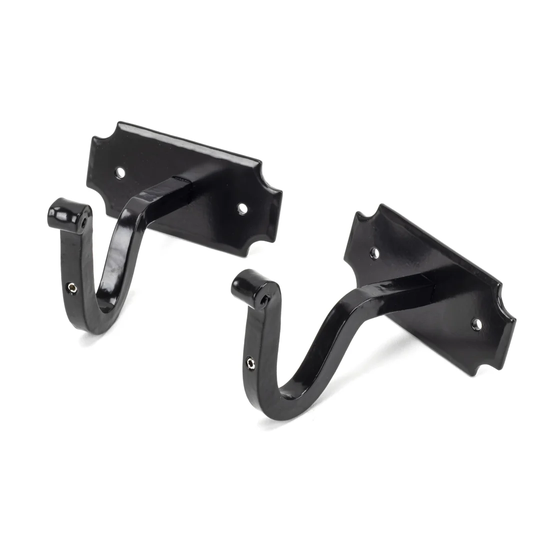 Brackets, Mounting Curtain