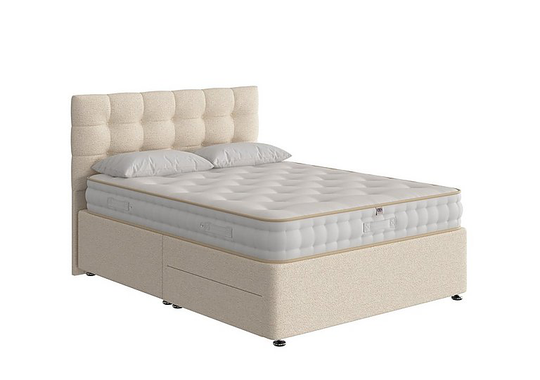 The Handmade Bed Company - Boutique Ortho Divan Set - Super King - Cream