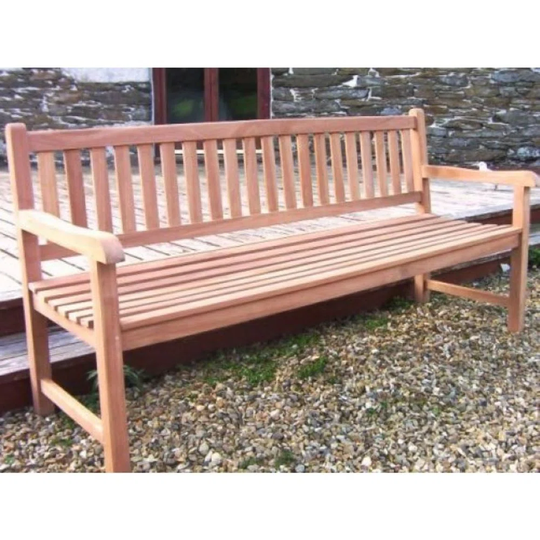Langell Teak Traditional Bench