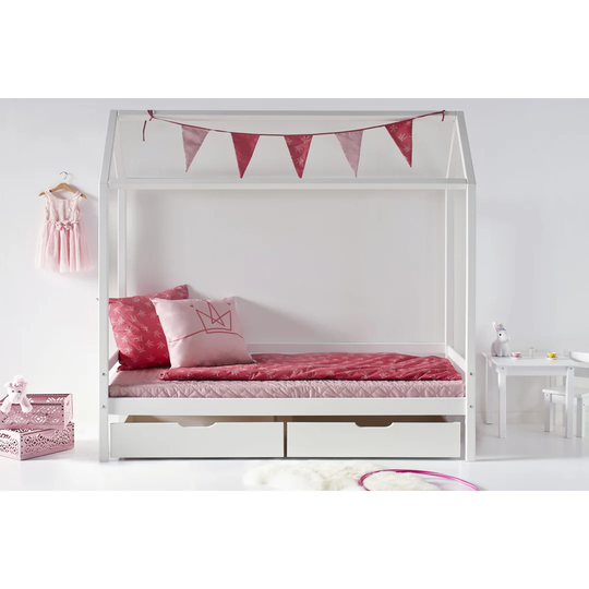 Basic European Single (90 x 200cm) House Bed