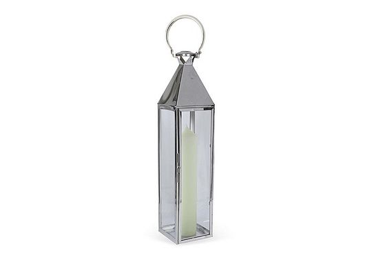 Culinary Concepts - Stainless Steel Large Chelsea Lantern - Silver