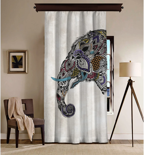 Coucou Track Insert Blackout Single Curtain