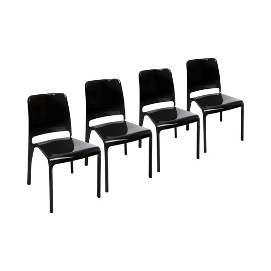 Hazlett High Gloss Dining Chair