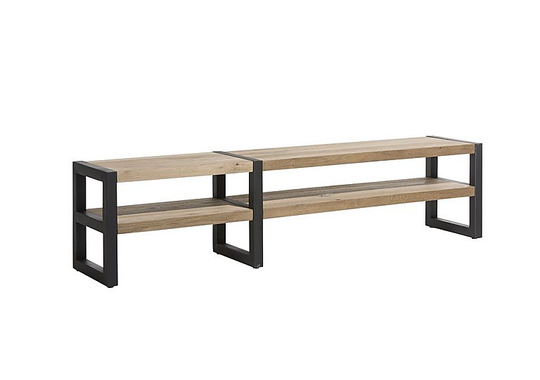 Habufa - Detroit TV Stand 2 Shelf - Brown