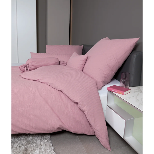 Piano Pale Violet Cotton 100 TC Duvet Cover Set